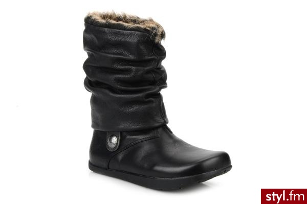 Kalso Earth PÓŁBUTY I BOTKI SHANNON BY KALSO EARTH (Czarny) - Botki Buty Moda