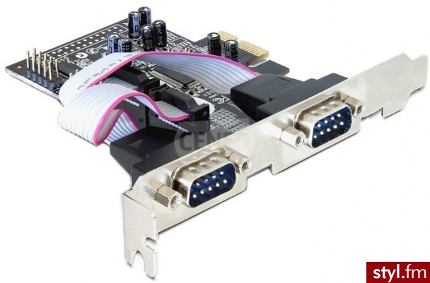 Delock pci express -) 4 x serial port (RS232) (89178) - Bransoletki Biżuteria Moda