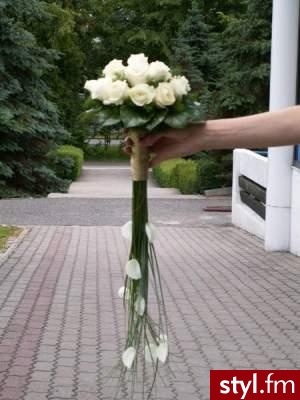 Bukiety ślubne Ślub Moda