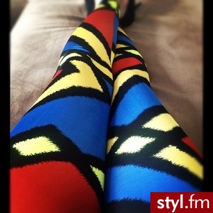 Leginsy Spodnie Moda