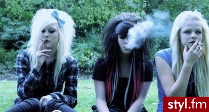 EMO Alternatywne Średnie Fryzury