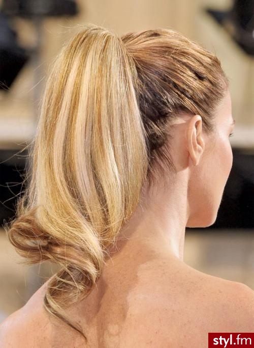 Blond Upięcie Proste Na co dzień Długie Fryzury