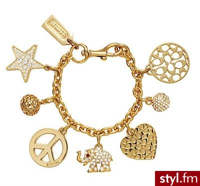 przecudna bronsoletka firmy Coach - 248$ - Pozostałe Dodatki Moda