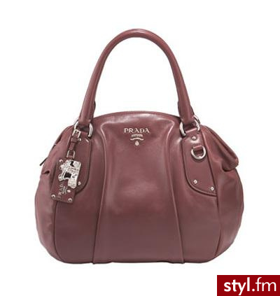 Skórzna torba, Prada - cena: 1.295$ - Pozostałe Torebki Moda