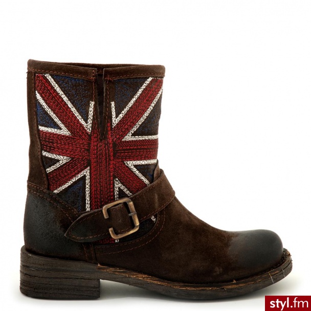 Venezia BOTKI 717 CAM TDM - Botki Buty Moda