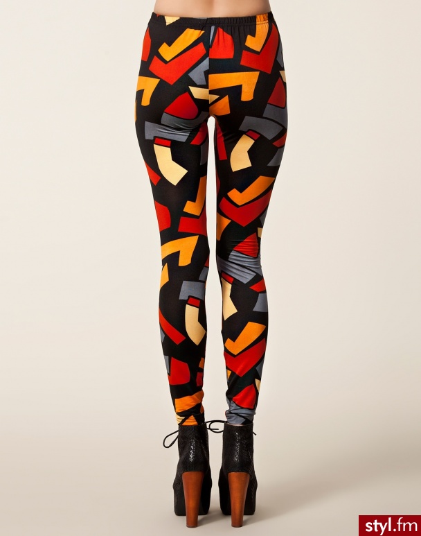 Leginsy Spodnie Moda