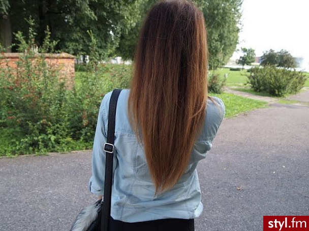 Brązowe Rozpuszczone Proste Na co dzień Długie Fryzury