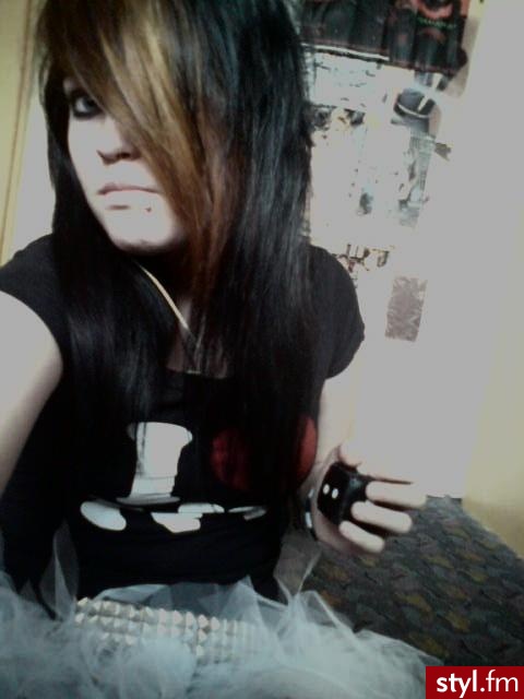 EMO Alternatywne Średnie Fryzury