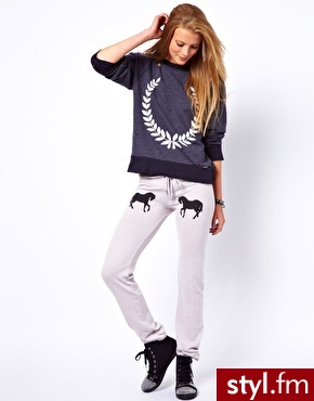 Dresowe Spodnie Moda