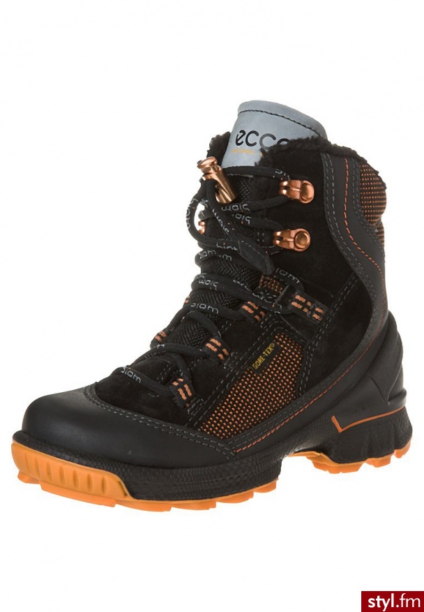 ecco Śniegowce czarny (703002) - Pozostałe Buty Moda