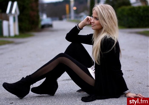 Leginsy Spodnie Moda