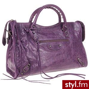 Fioletowa torebeczka,nie w moim stylu:) - Pozostałe Torebki Moda