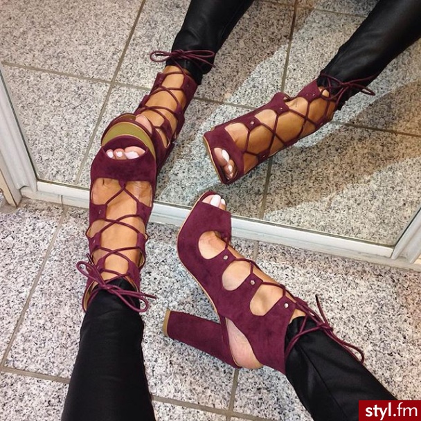 Sandały Buty Moda