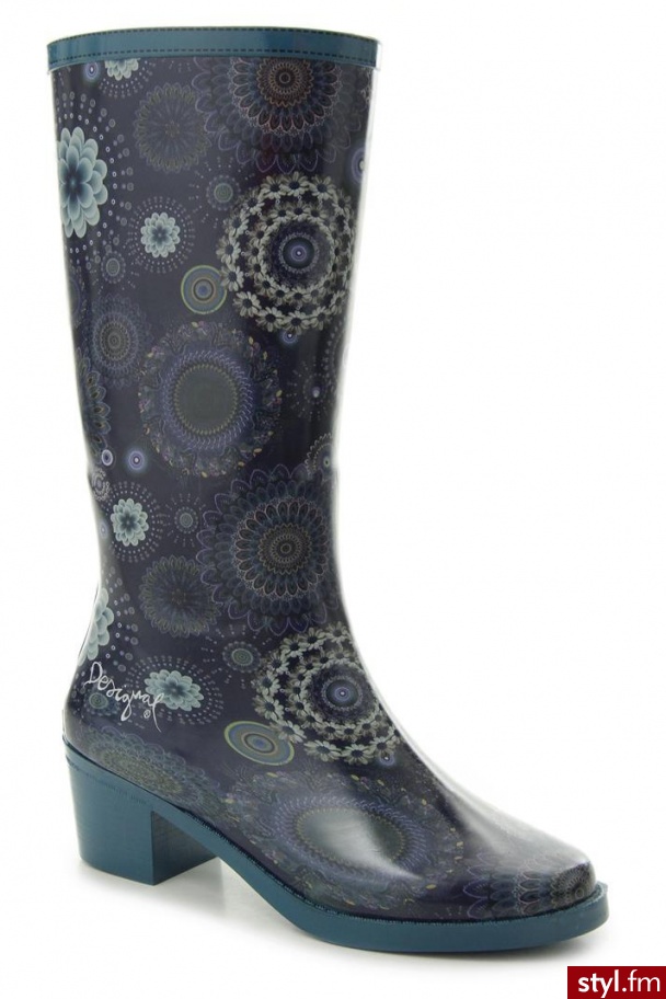 Desigual KALOSzE NA OBCASIE BOOT MAGUI-1 IBIzA - Kalosze Buty Moda