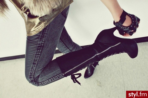 Kozaki Buty Moda