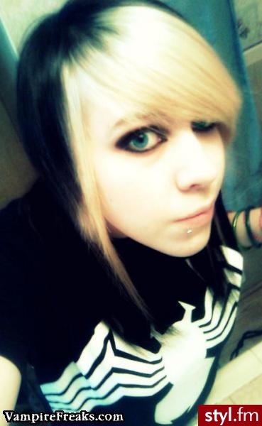EMO Alternatywne Średnie Fryzury