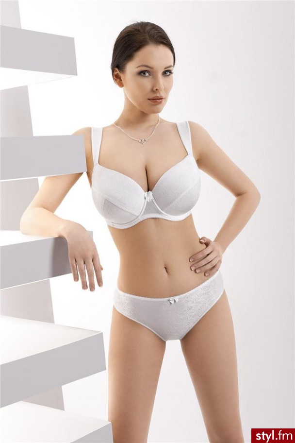 Vena Biustonosz Elodie VB-110 Biały - Biustonosze Bielizna Moda
