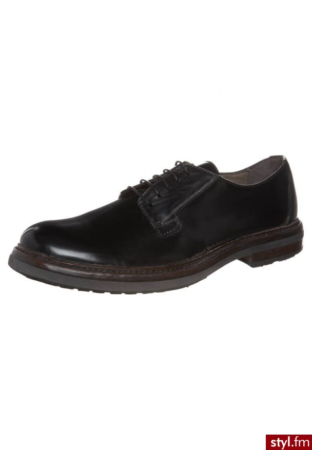 Moma Oksfordki czarny (59301) - Pozostałe Buty Moda