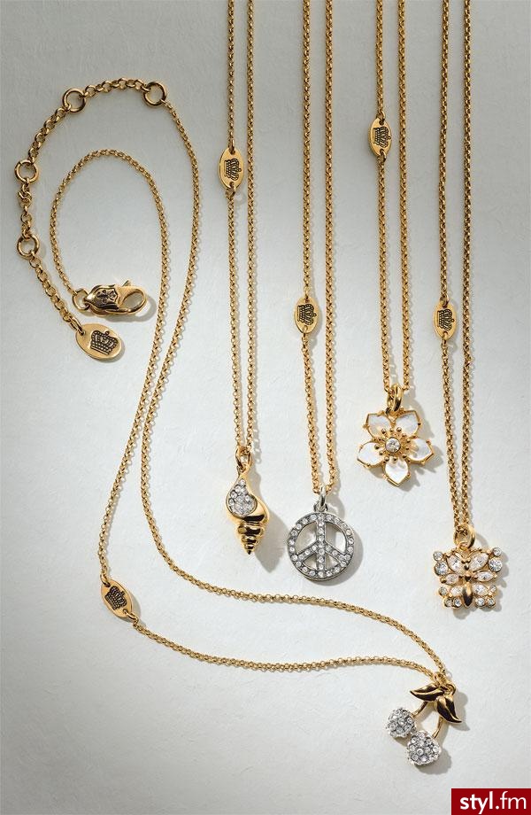 Wisiorki Juicy Couture z ciekawymi przewieszkami ze serii \"Wish\" - 48$ za jeden - Pozostałe Dodatki Moda