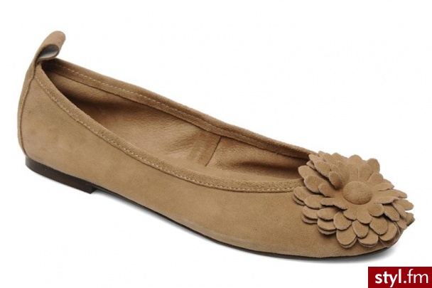 ELIzABETH STUART BALERINKI Brązowy - Balerinki Buty Moda