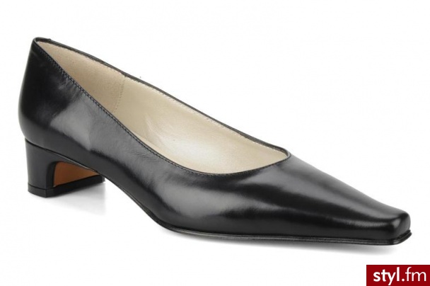 Perlato CZÓŁENKA GINA BY (CZARNY) (Czarny) - Czółenka Buty Moda