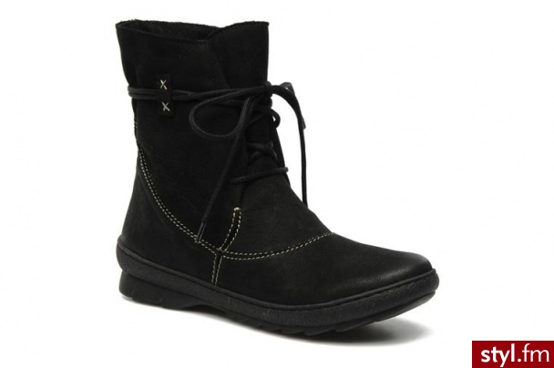 Khrio PÓŁBUTY I BOTKI TEODA BY KHRIO (Czarny) - Botki Buty Moda
