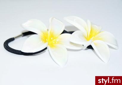 Moje gumki do włosów, bardzo je lubię ;) - Nakrycia głowy Dodatki Moda