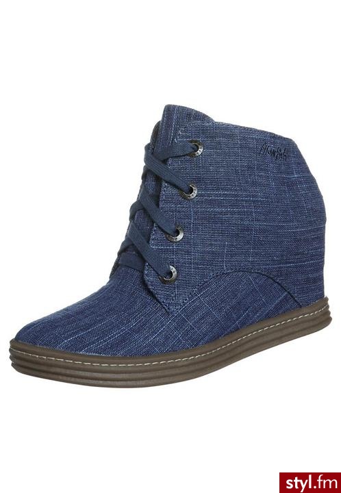 Blowfish TRICK Botki sznurowane niebieski - Botki Buty Moda