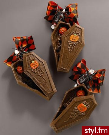 słodko czekoladowe cukierki - Halloweenowa sztuczka 
3 sztuki za 40$ - Gadżety Inne Moda