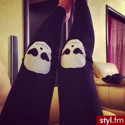 Leginsy Spodnie Moda