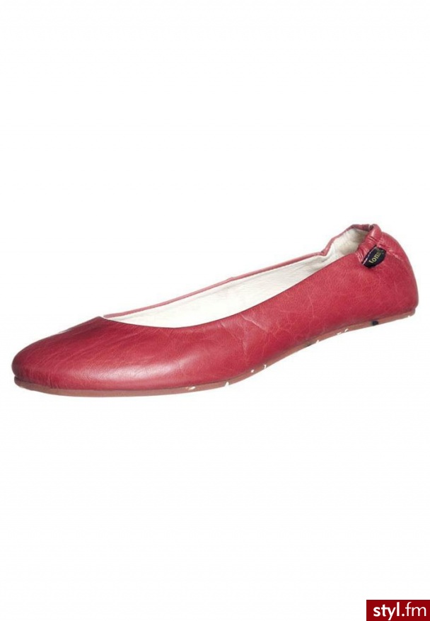 Jonnys Baleriny czerwony - Balerinki Buty Moda