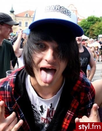 EMO Alternatywne Średnie Fryzury