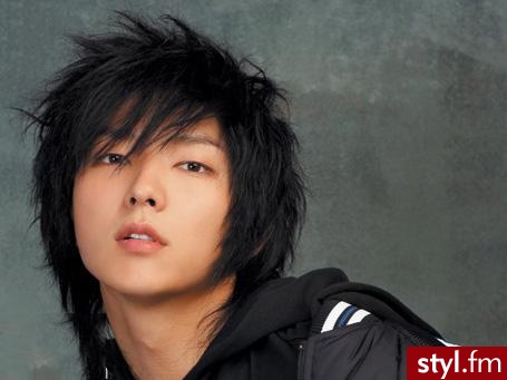 Lee Jun Ki - Średnie Męskie Fryzury