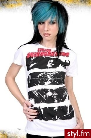 EMO Alternatywne Średnie Fryzury