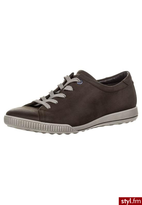 Ecco Crisp Sznurowane Sportowe Brązowy 234023 - Sportowe Buty Moda