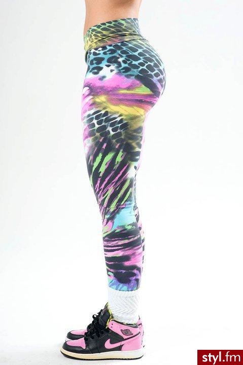 Leginsy Spodnie Moda