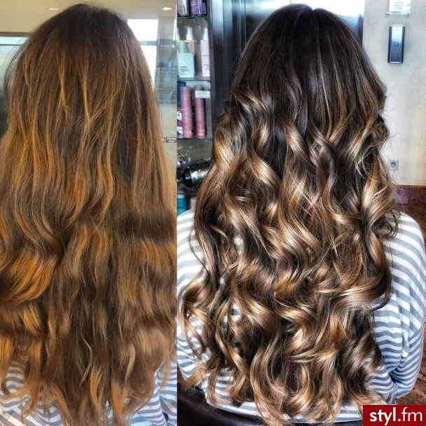 salon fryzjerski Warszawa https://forhair.salon/ - Blond Rozpuszczone Kręcone Wieczorowe Długie Fryzury