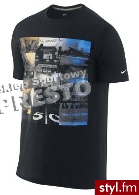 Nike Koszulka męska There Is No Off Season - czarny (424750010) - Sportowe Buty Moda