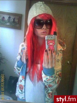 EMO Alternatywne Średnie Fryzury