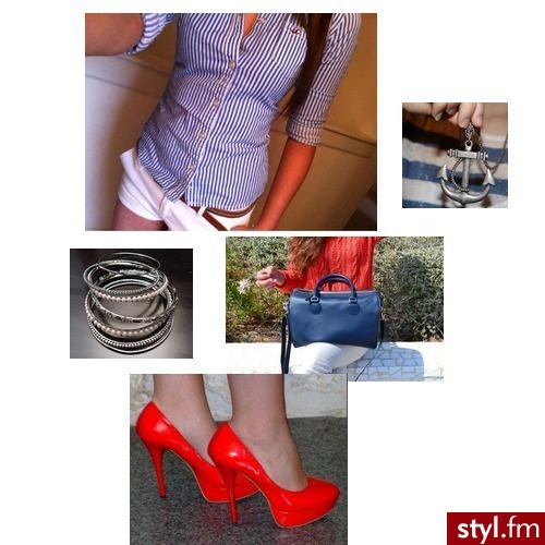 STYLOWA TOREBKA. codzienny styl marynarski inspirowany latem w pracy:))))) - Pozostałe Torebki Moda