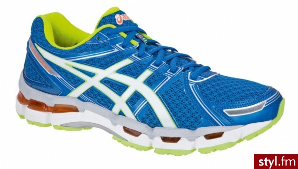 Buty Asics Gel-Kayano 19 Sportowe Odcienie niebieskiego - Sportowe Buty Moda
