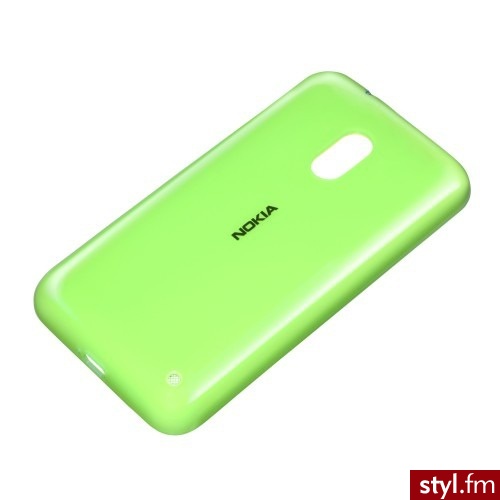 NOKIA etui CC-3057 do Lumia 620 limonka - Portfele i etui Dodatki Moda