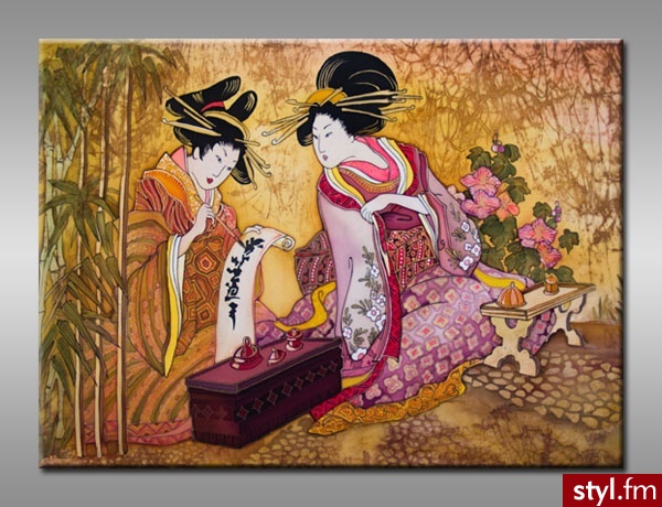 Galerialu Obraz OBRAz1174 Japonki, Japonia - Klapki Buty Moda