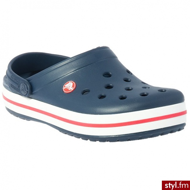 Crocs - Navy - 20848 - Klapki Buty Moda