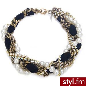 Victoria Mixed Deadly Pearl Necklace - Fallon - Polyvore. Pobrano ze strony: http://www.polyvore.com/victoria_mixed_deadly_pearl_necklace/thing?id=22719866 - Pozostałe Dodatki Moda