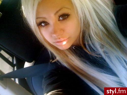 Blond Rozpuszczone Proste Na co dzień Długie Fryzury
