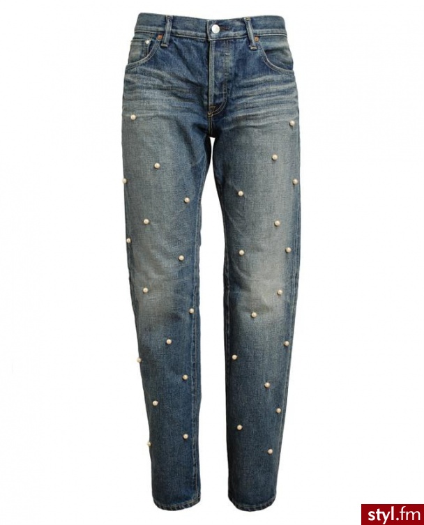 Jeansy Spodnie Moda