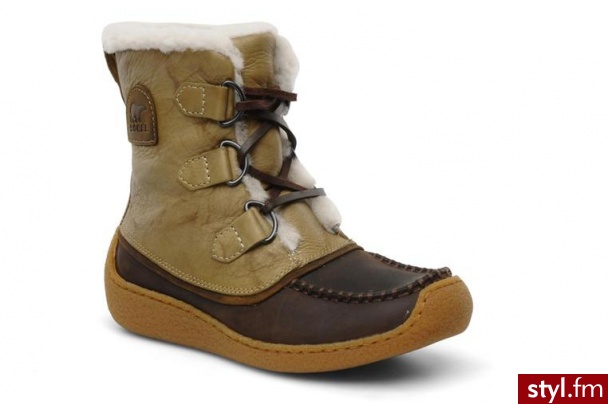 Sorel PÓŁBUTY I BOTKI CHUGALUG BY SOREL (Brązowy) - Botki Buty Moda