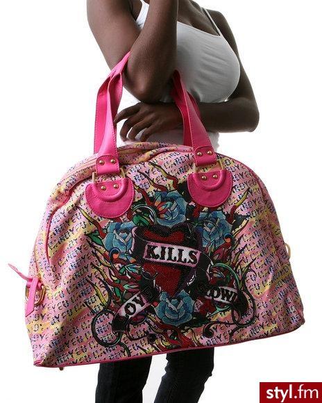 ogromna torba od Ed Hardy - 162$ - Pozostałe Torebki Moda