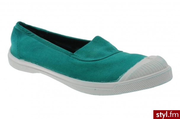 Bensimon Balerinki Tennis Elastique by (Niebieski) - Balerinki Buty Moda